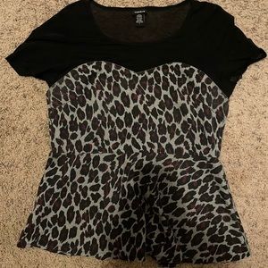 Leopard Top